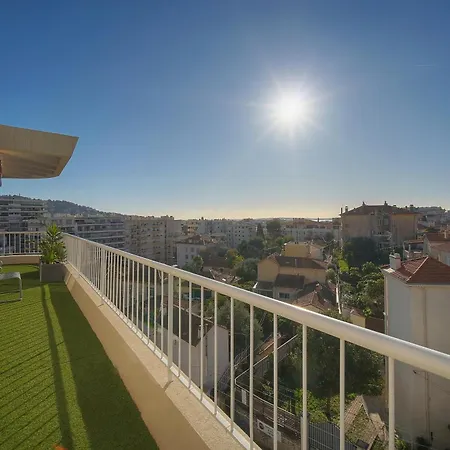 Upstays - Rooftop 150M2 -Terrace 150M2 -Parking * Cannes