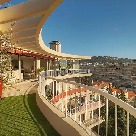 Апартаменты Immogroom -rooftop 150m2 -terrace 150m2 -parking -wifi - Ac Канны