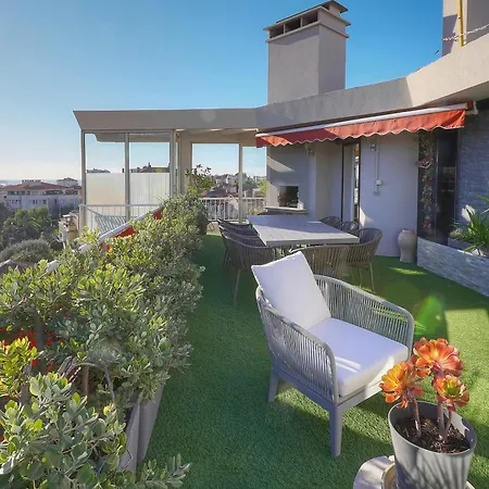 Апартаменты Immogroom -rooftop 150m2 -terrace 150m2 -parking -wifi - Ac Канны